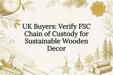 UK Buyers: Verify FSC Chain of Custody for Sustainable Wooden Decor