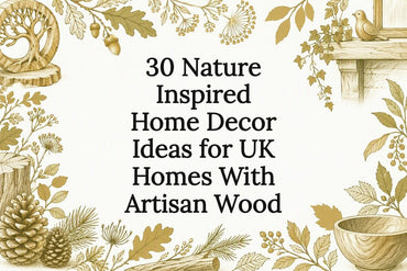 30 Nature Inspired Home Decor Ideas for UK Homes With Artisan Wood