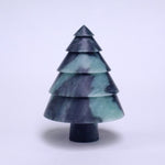 Ribboned Green Soapstone Tree