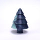 Ribboned Green Soapstone Tree