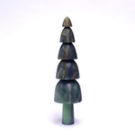 Green and Rust Soapstone Tree