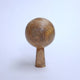 Swirling Oak Burr Ball